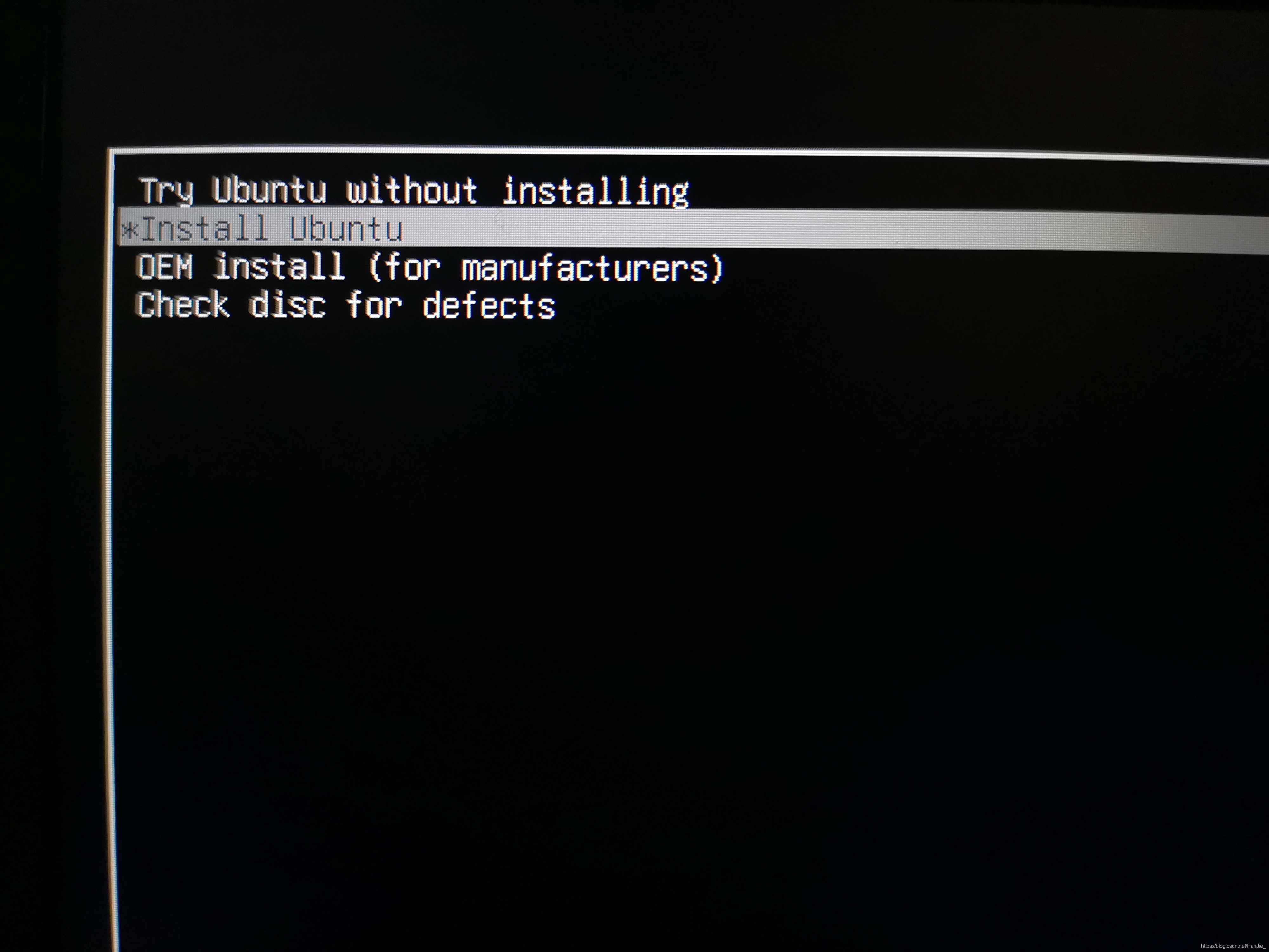 install Ubuntu