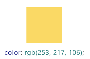 rgb形式顏色