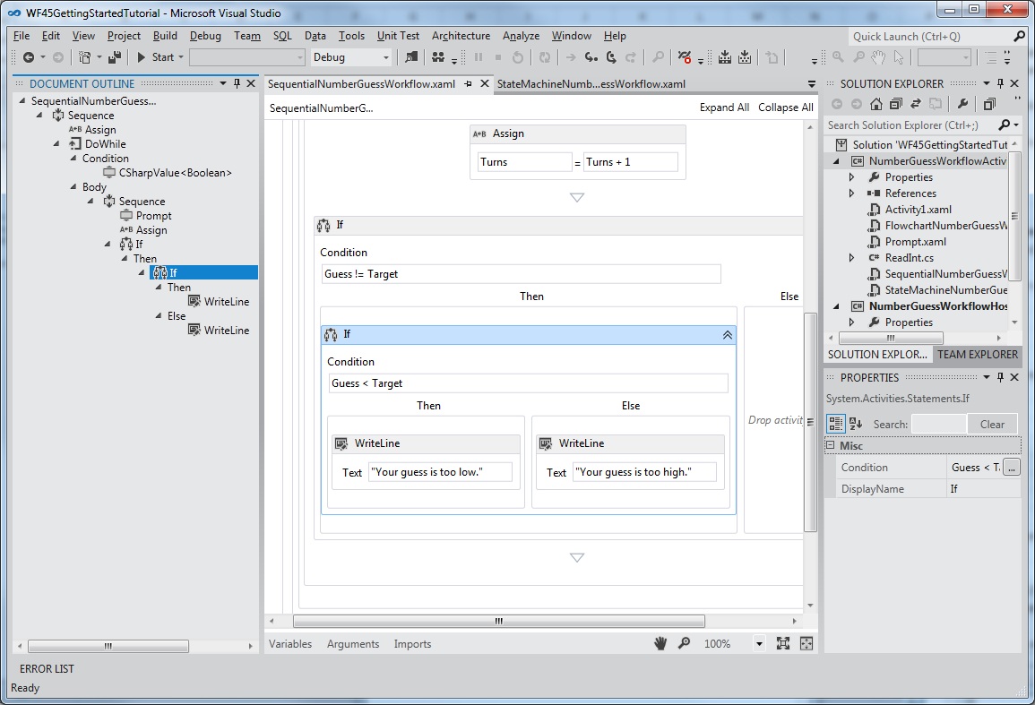Windows Workflow Foundation 設計器