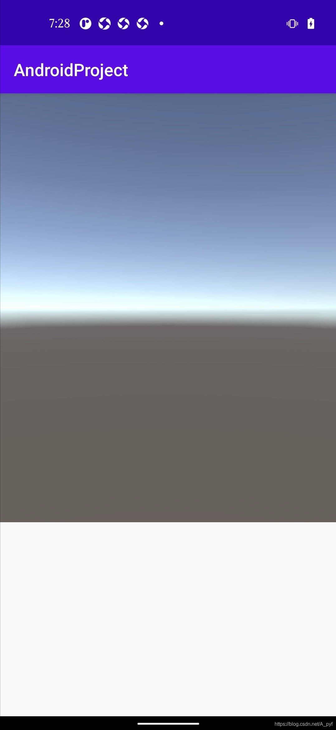 Android Fragment展示Unity場景