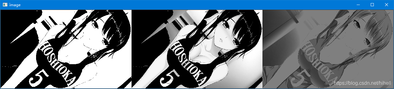 Python OpenCV 影像的二值化操作再次學習與影像平滑處理(卷積處理)