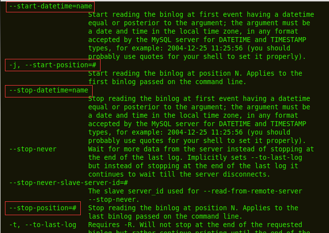 如何通過Mysql的二進制日志恢復資料庫資料 binlog