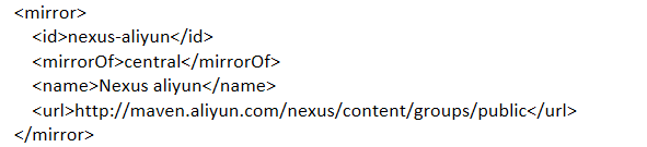 nexus-aliyuncentralNexus aliyunhttp://maven.alivun.com/nexus/content/groups/public