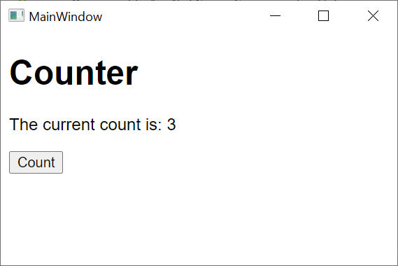 Blazor WPF