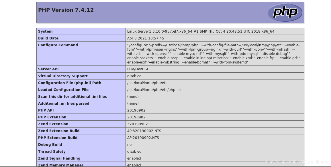 PHP測驗頁面