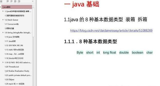 劍指Java面試：面試官能問到的問題，都被我收集在這份PDF檔案里