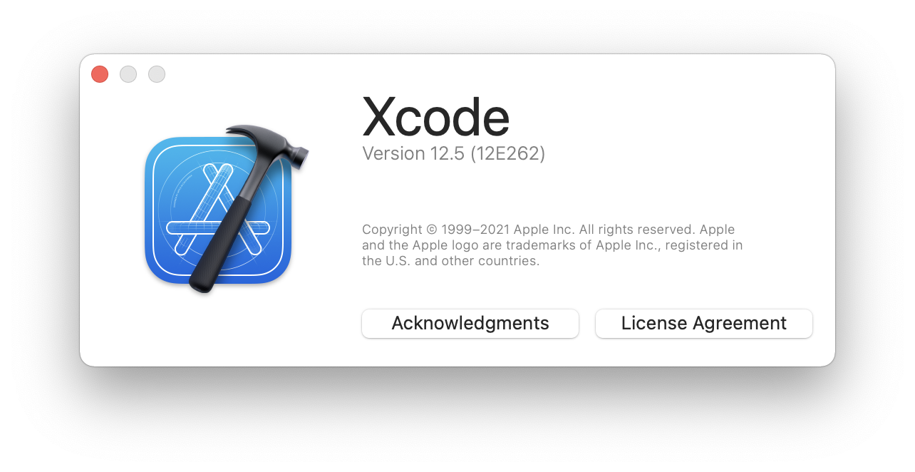 Xcode版本