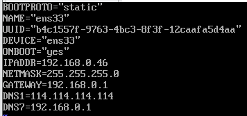 centos7-02號機器ens33網卡ip配置