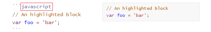 Markdown代碼塊_語法高亮