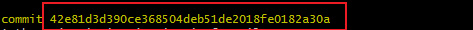 git log -oneline