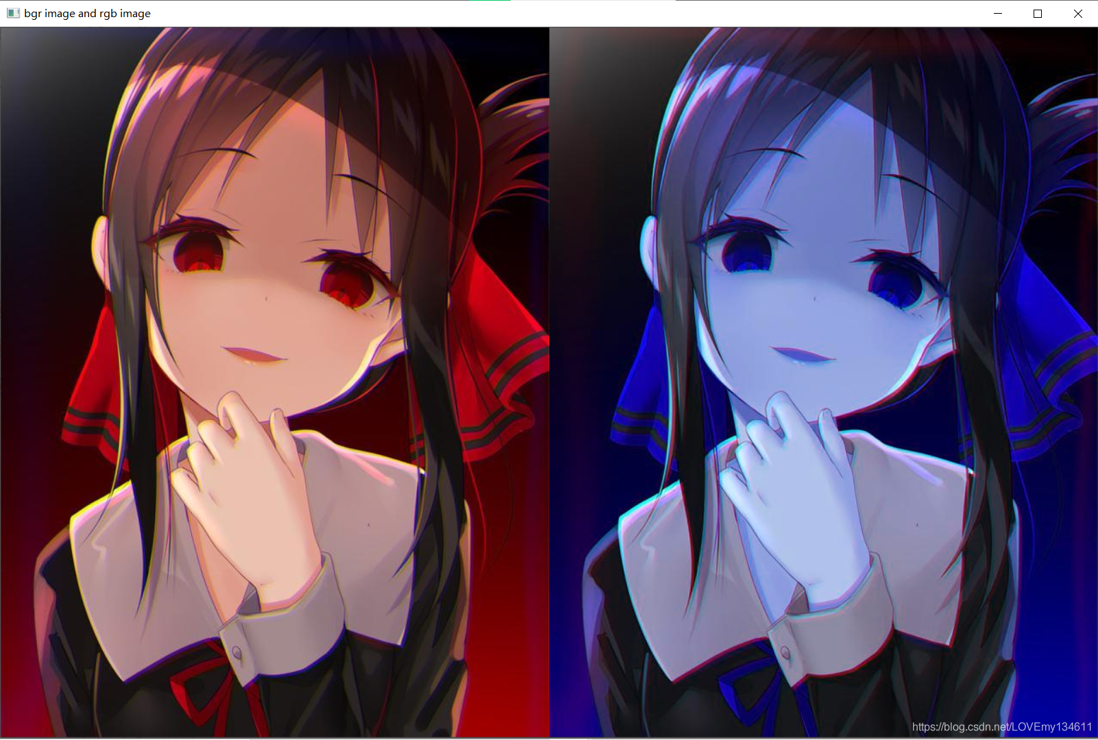 拼接后顯示