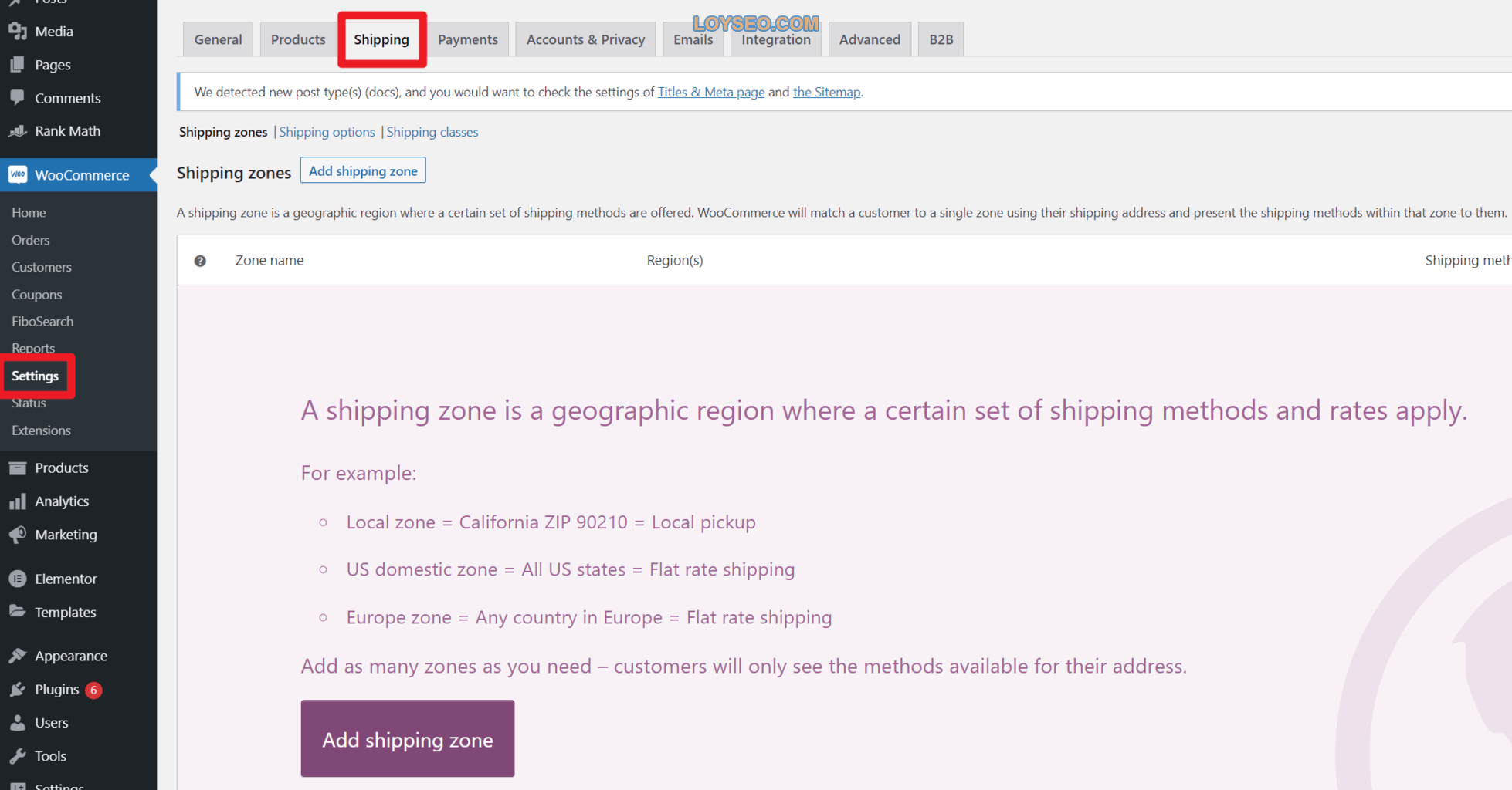 image 3 - 如何在WooCommerce中設定運費(免費功能) image 3 - 如何在WooCommerce中設定運費(免費功能)