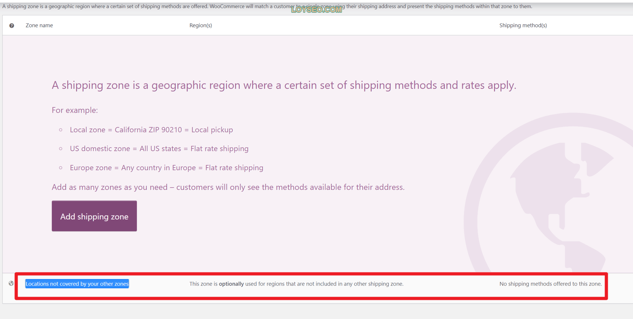 image 4 - 如何在WooCommerce中設定運費(免費功能) image 4 - 如何在WooCommerce中設定運費(免費功能)