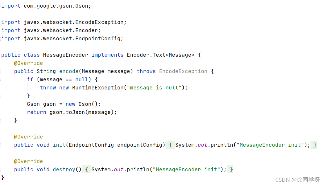 MessageEncoder
