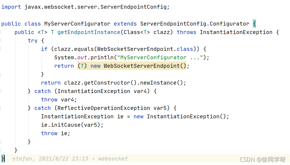 MyServerConfigurator