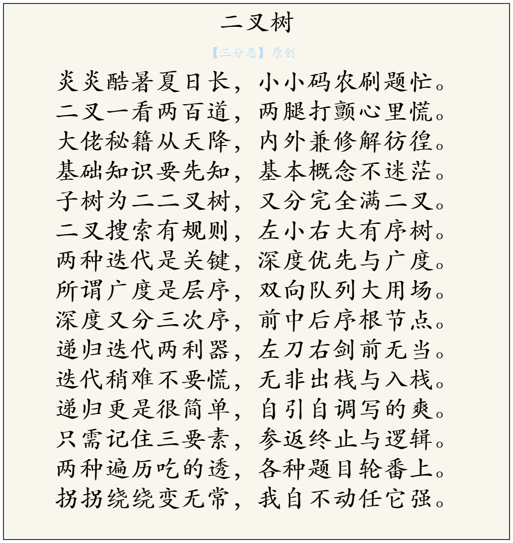 leetcode通關-二叉樹總結