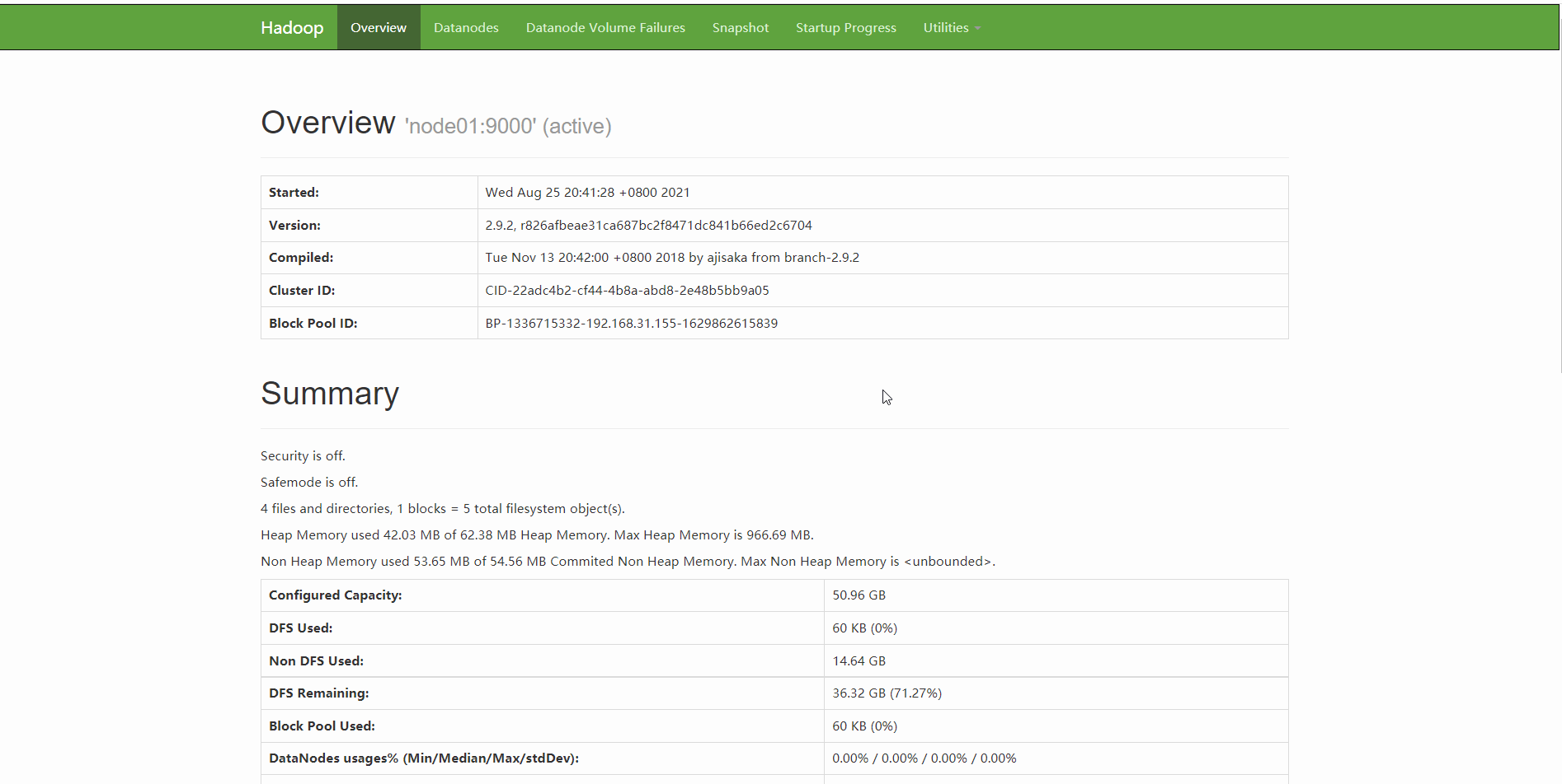 stage3 module1 hdfs filesystem