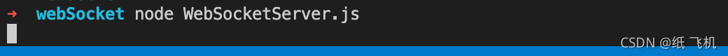 啟動 node WebSocketServer.js