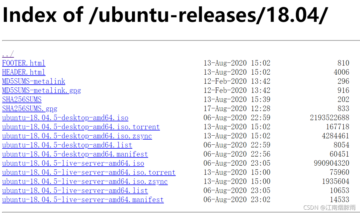 Ubuntu具體版本選擇