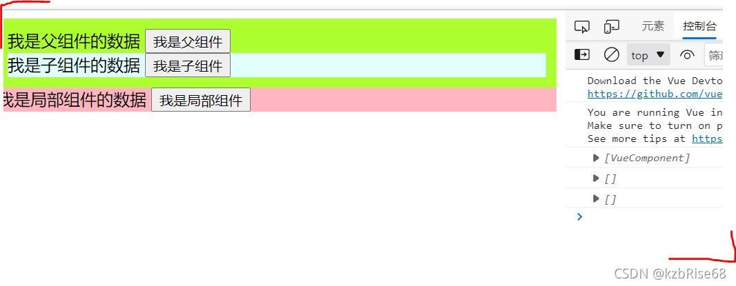 父訪問子$children