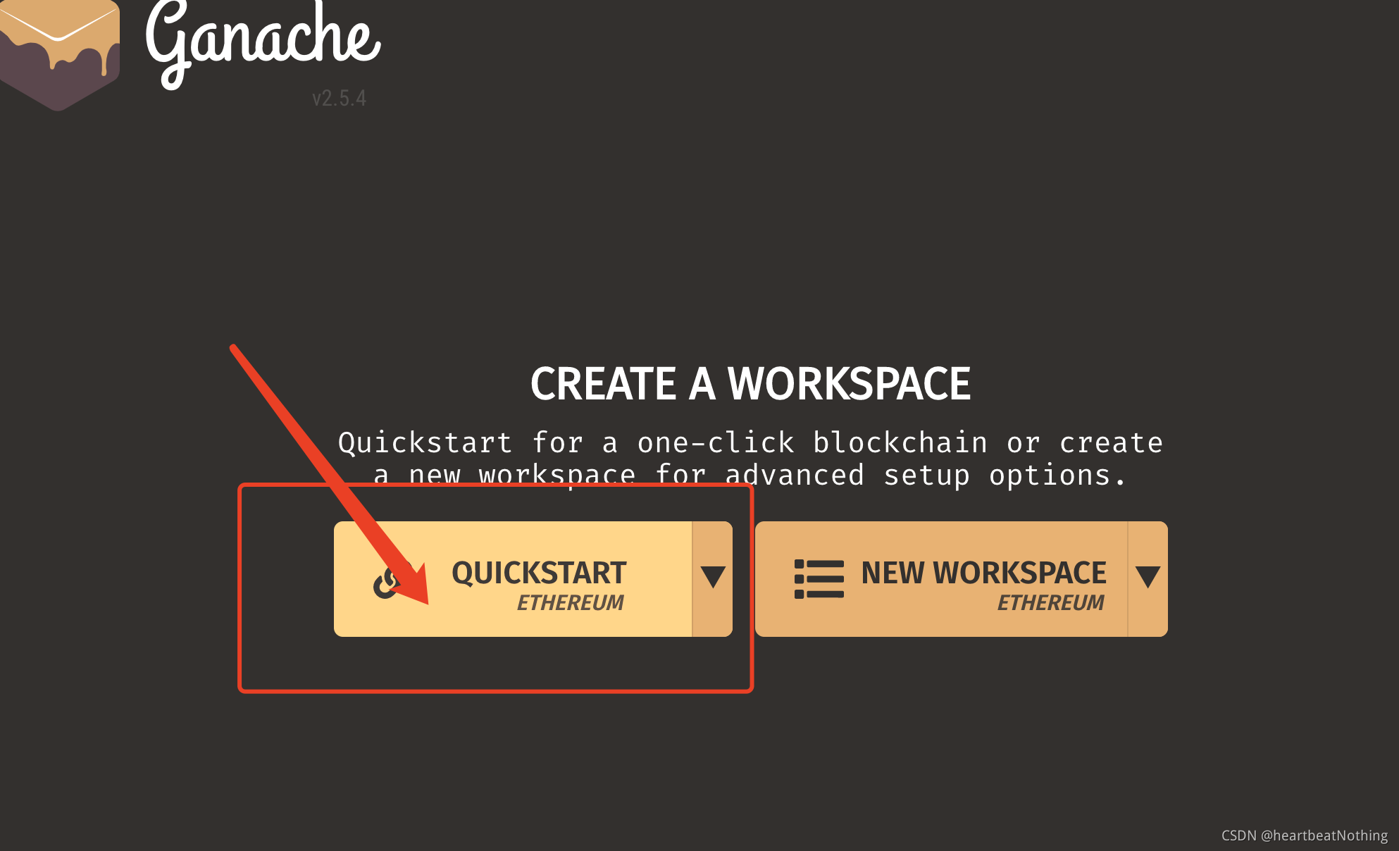 點擊quickstart