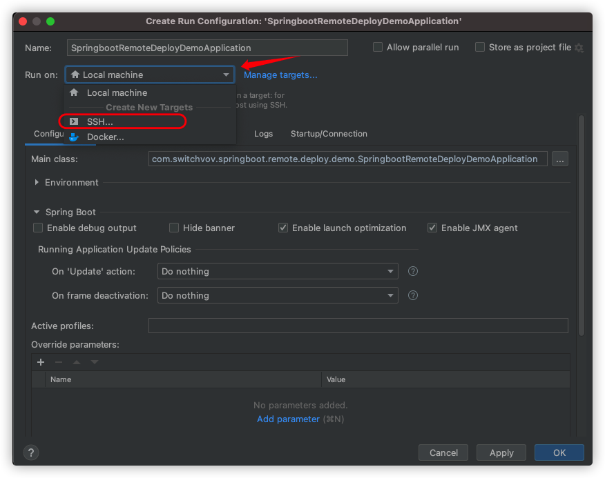 create_ssh_targets