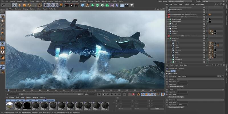 Cinema 4D – 適合初學者的最佳3D影片軟體