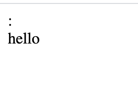 瀏覽器中的結果