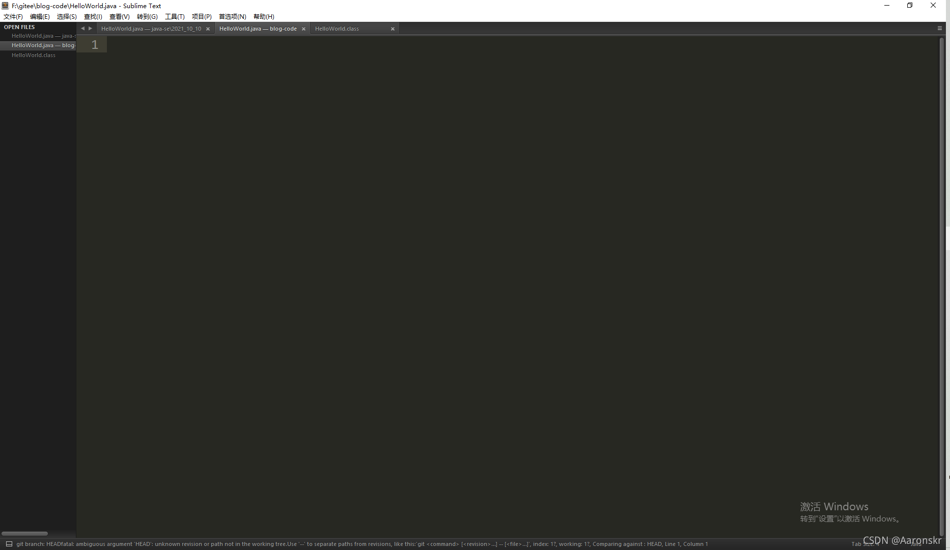 SublimeText3