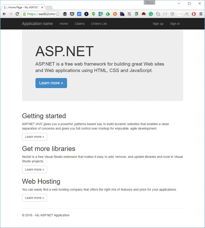 如何設定僅登錄 Azure B2C 用戶流策略?獲取 HTTP401 錯誤