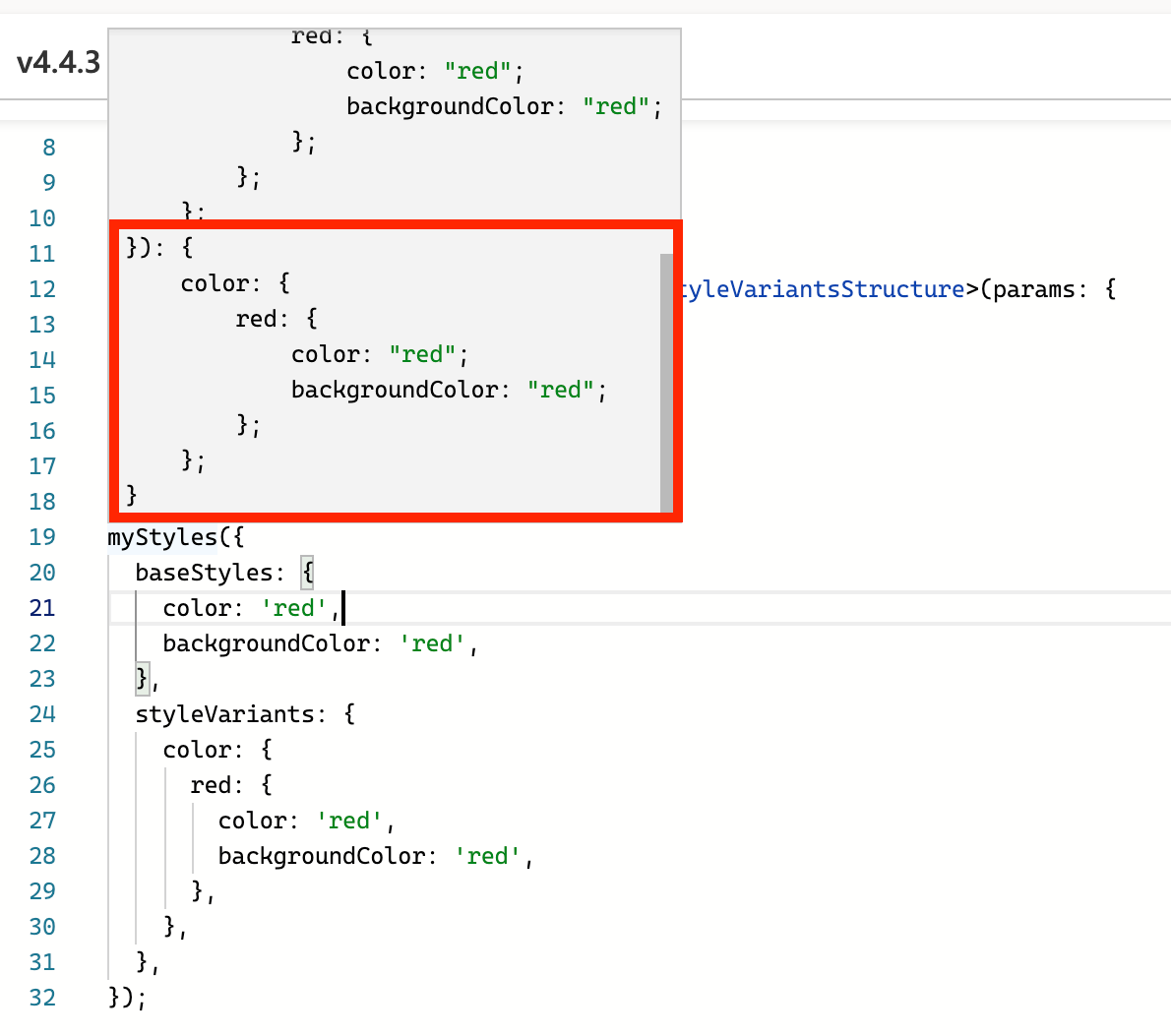 Typescript 錯誤：擴展推斷型別可防止 TS Linting 錯誤（提供了 Playground 示例）