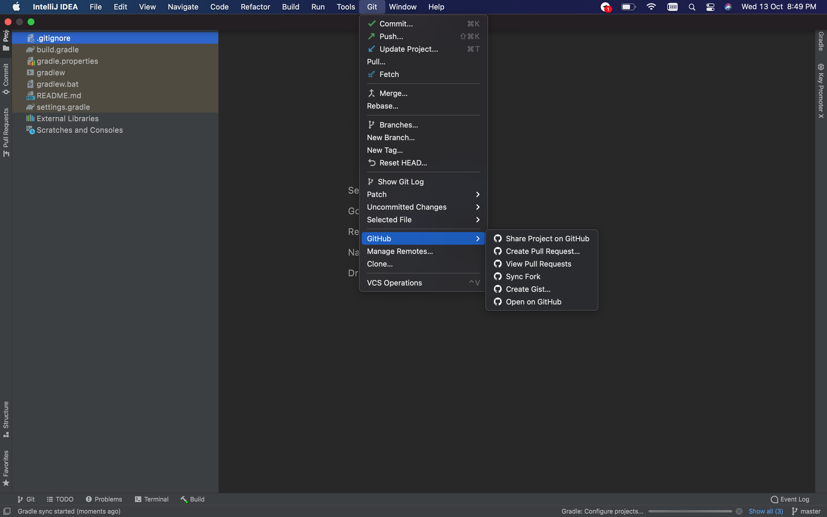 如何在 Github 上使用 android studio?