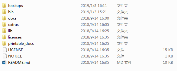 JMeter解壓縮后檔案目錄