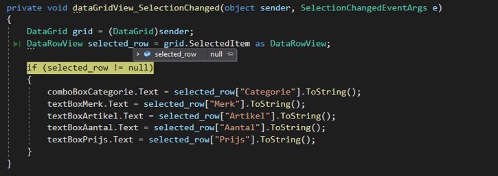 如何在 WPF C# 中為 DataGrid 獲取 TextBoxes 中選定的行值