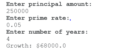 如何計算python成熟期投資的增長收益率