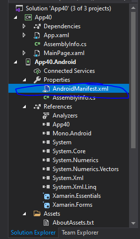 為什么在我的 Xamarin Android network_security_config.xml 檔案的 debug-overrides 標記中包含 cleartextTrafficPermitted 標記時未檢測到？