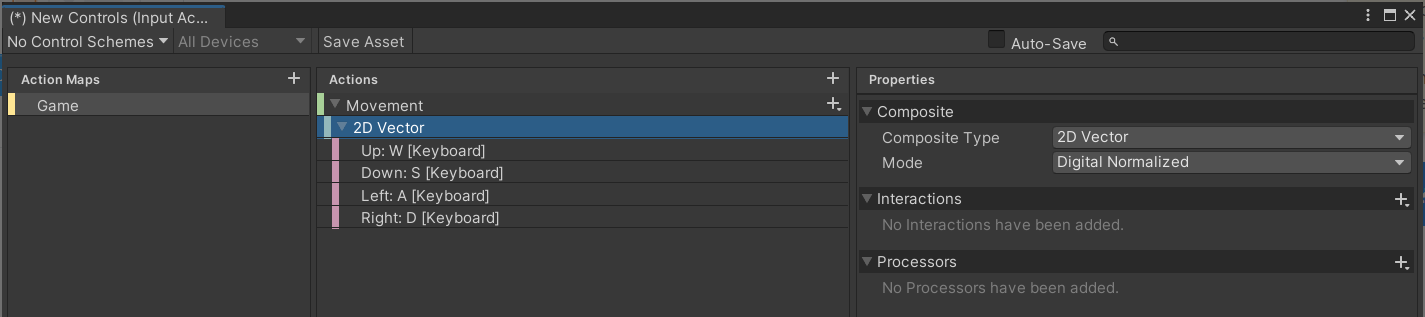InvalidOperationException：無法從復合“UnityEngine.InputSystem.Compposites.Vector2Composite”中讀取“Vector2”型別的值