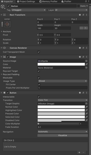 無法在 Unity 的編輯器模式下單擊 UI 元素