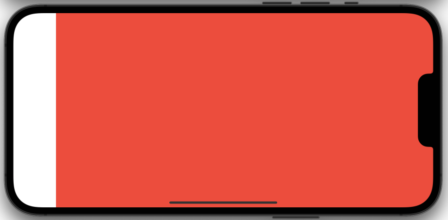 SwiftUI TabView 與 PageTabViewStyle 橫向在設備上，safeArea 添加奇數前緣插圖