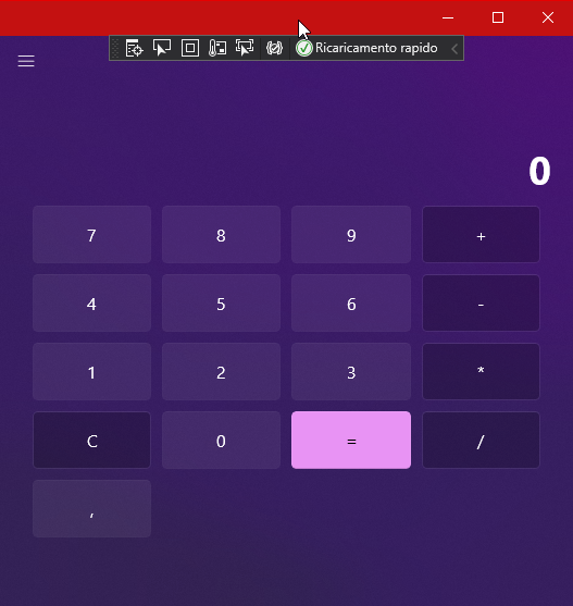 UWP NavigationView 更改標題欄背景