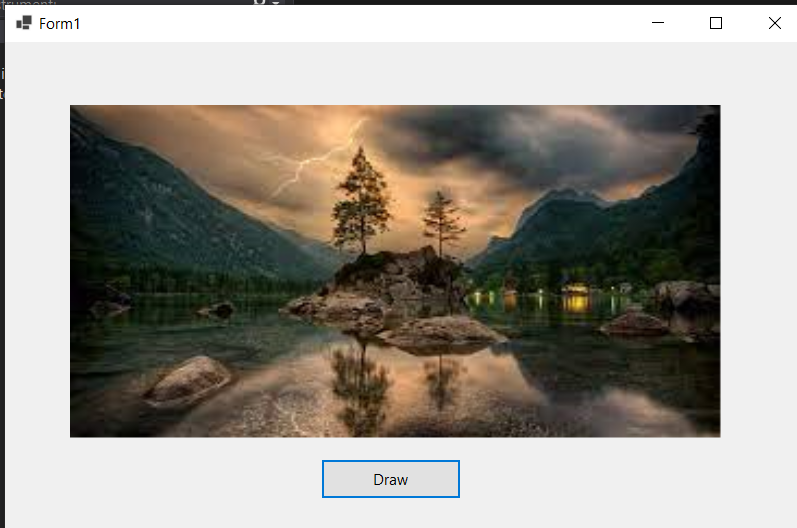 C# 使用 Graphics.DrawLine() 在 PictureBox 上繪制不適用于 Paint 事件