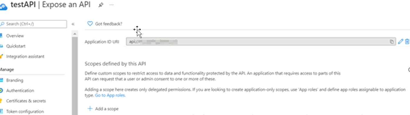 使用來自服務主體的 oAuth 令牌進行身份驗證，會產生“觀眾無效”錯誤