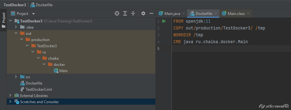 Dockerfile 無法在 Intellij Idea 中部署（未連接到 docker）