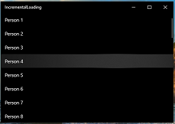 如何使用帶有 CollectionViewSource 的增量加載集合對 UWP 中的串列視圖項進行分組？