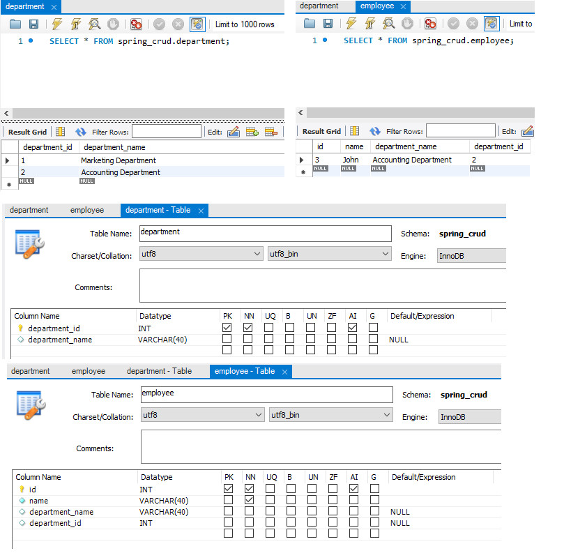 java.sql.SQLSyntaxErrorException：未知列