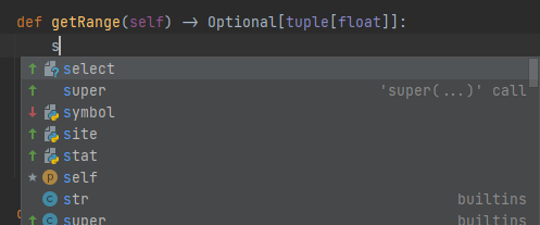 在 PyCharm 代碼完成中排除或優先考慮建議？