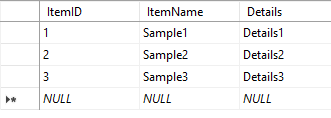 ItemName 從 SQLTable 到 Listbox 及其值到文本框