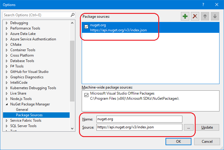Visual Studio 找不到物體框架