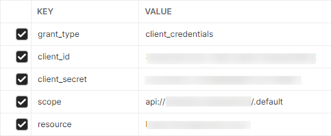 使用來自服務主體的 oAuth 令牌進行身份驗證，會產生“觀眾無效”錯誤