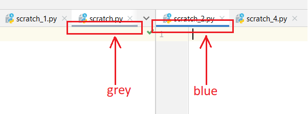 如何在 Intellij / PyCharm 中交換拆分器視窗